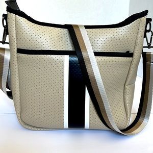 HAUTE SHORE PERFORATED NEOPRENE CROSSBODY